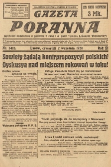 Gazeta Poranna. 1920, nr 5413