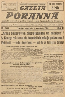 Gazeta Poranna. 1920, nr 5419