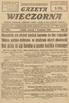 Gazeta Wieczorna. 1920, nr 5422