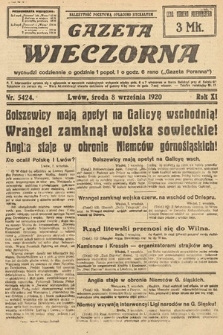 Gazeta Wieczorna. 1920, nr 5424