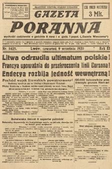 Gazeta Poranna. 1920, nr 5425