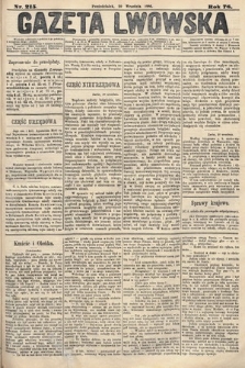 Gazeta Lwowska. 1886, nr 215