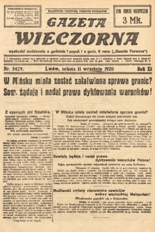Gazeta Wieczorna. 1920, nr 5429