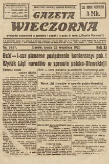 Gazeta Wieczorna. 1920, nr 5447