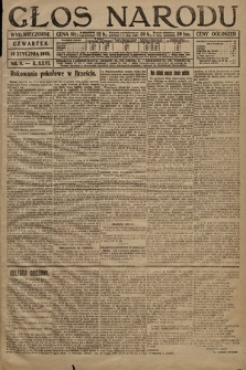Głos Narodu (wydanie wieczorne). 1918, nr 8