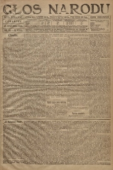 Głos Narodu (wydanie poranne). 1918, nr 14