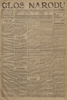 Głos Narodu (wydanie poranne). 1918, nr 15