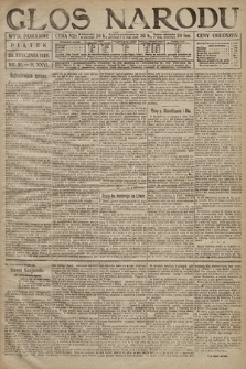 Głos Narodu (wydanie poranne). 1918, nr 21
