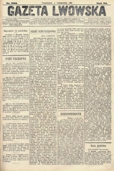 Gazeta Lwowska. 1886, nr 226