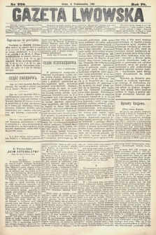Gazeta Lwowska. 1886, nr 228
