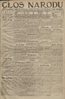 Głos Narodu (wydanie wieczorne). 1918, nr 47