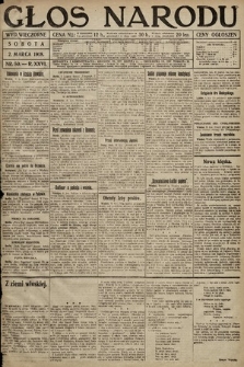 Głos Narodu (wydanie wieczorne). 1918, nr 50