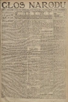 Głos Narodu (wydanie poranne). 1918, nr 52