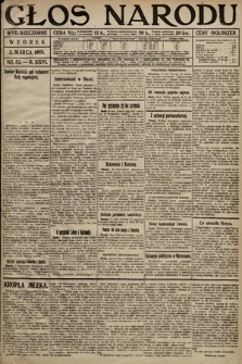 Głos Narodu (wydanie wieczorne). 1918, nr 52