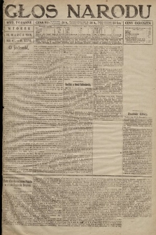 Głos Narodu (wydanie poranne). 1918, nr 65