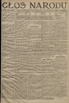Głos Narodu (wydanie poranne). 1918, nr 66