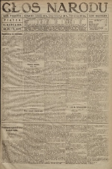 Głos Narodu (wydanie poranne). 1918, nr 68