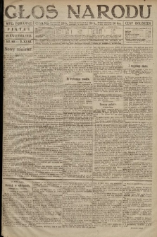 Głos Narodu (wydanie poranne). 1918, nr 89