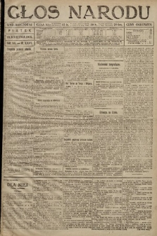 Głos Narodu (wydanie wieczorne). 1918, nr 89