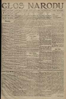 Głos Narodu (wydanie poranne). 1918, nr 92