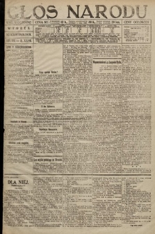 Głos Narodu (wydanie wieczorne). 1918, nr 92