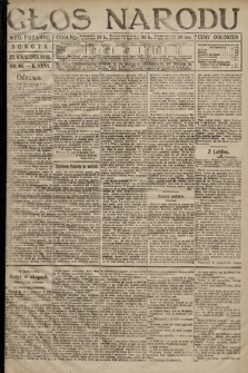 Głos Narodu (wydanie poranne). 1918, nr 96