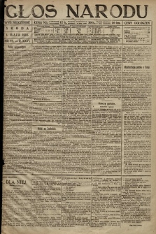 Głos Narodu (wydanie wieczorne). 1918, nr 99