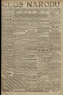 Głos Narodu (wydanie wieczorne). 1918, nr 101