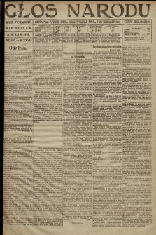 Głos Narodu (wydanie poranne). 1918, nr 103