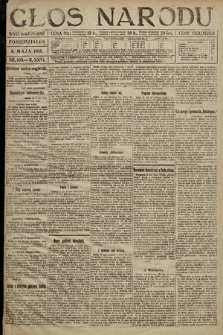 Głos Narodu (wydanie wieczorne). 1918, nr 103