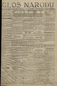 Głos Narodu (wydanie wieczorne). 1918, nr 109