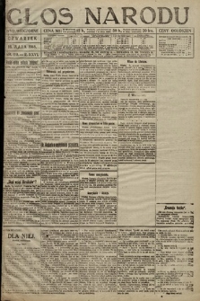 Głos Narodu (wydanie wieczorne). 1918, nr 110