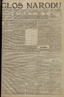 Głos Narodu (wydanie poranne). 1918, nr 111