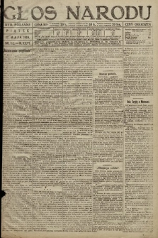 Głos Narodu (wydanie poranne). 1918, nr 112