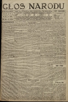 Głos Narodu (wydanie wieczorne). 1918, nr 112