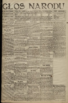 Głos Narodu (wydanie wieczorne). 1918, nr 118