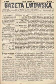 Gazeta Lwowska. 1886, nr 242