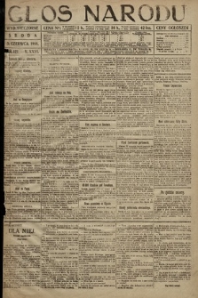 Głos Narodu (wydanie wieczorne). 1918, nr 121