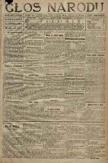 Głos Narodu (wydanie wieczorne). 1918, nr 125