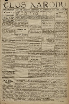 Głos Narodu (wydanie wieczorne). 1918, nr 126