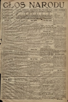 Głos Narodu (wydanie wieczorne). 1918, nr 134