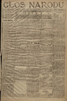 Głos Narodu (wydanie poranne). 1918, nr 136