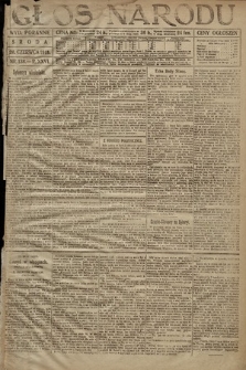 Głos Narodu (wydanie poranne). 1918, nr 138