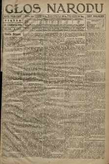 Głos Narodu (wydanie poranne). 1918, nr 140