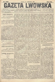 Gazeta Lwowska. 1886, nr 247