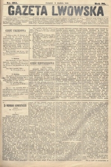 Gazeta Lwowska. 1886, nr 281