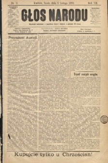 Głos Narodu. 1899, nr 31