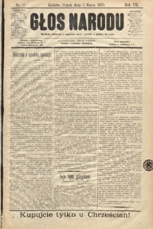 Głos Narodu. 1899, nr 51