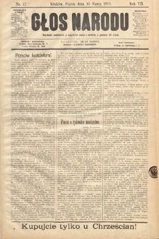 Głos Narodu. 1899, nr 57