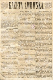 Gazeta Lwowska. 1867, nr 1